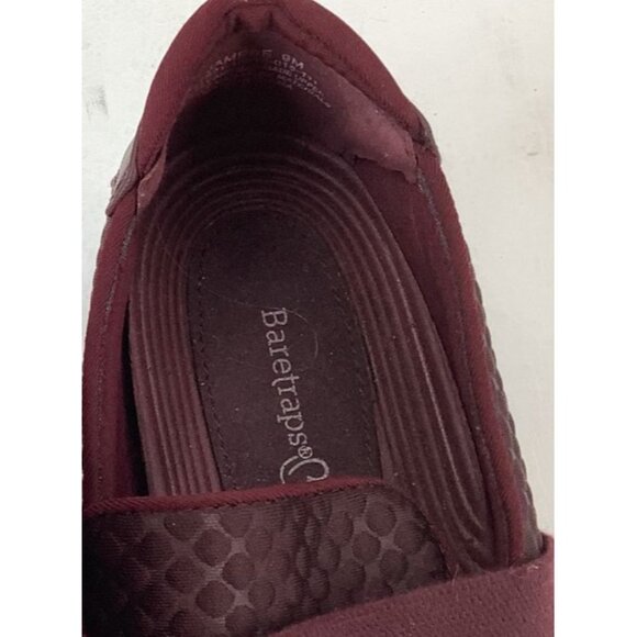 Cliff Wedge Sneakers by Baretraps Jamese Maroon Choose your size 9 - Picture 7 of 7